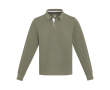 Unisex rugbyshirt van biologisch katoen 280 g/m2 Elevate NXT kleur groen