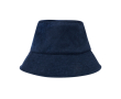 Extra zachte badstofhoed van gerecyclede vezels in zachte kleuren, 230 g/m² kleur marineblauw