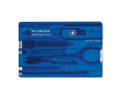 Multifunctionele gereedschapsdoos - Victorinox SwissCard Classic kleur blauw