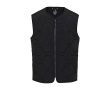 Unisex bodywarmer gerecycled nylon met textuur 110 g/m² - Elevate NXT kleur zwart