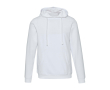 Unisex hoodie met geborstelde binnenkant 280 g/m2 Elevate kleur wit