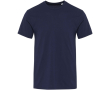 Unisex T-shirt met korte mouwen van biologisch katoen 160 g/m2 Elevate kleur marineblauw