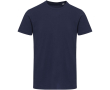 Unisex T-shirt met korte mouwen, ronde hals, katoen 200 g/m2 Elevate kleur marineblauw