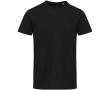 Unisex T-shirt met korte mouwen, ronde hals, katoen 200 g/m2 Elevate kleur zwart