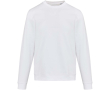 Uniseks sweater met ronde hals en geborstelde binnenkant 280 g/m2 Elevate kleur wit