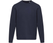 Uniseks sweater met ronde hals en geborstelde binnenkant 280 g/m2 Elevate kleur marineblauw