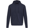 Uniseks hoodie met geruwde binnenkant 280 g/m² Elevate kleur marineblauw