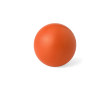 Glanzende stressbal van PU-schuim in diverse kleuren, personaliseerbaar kleur oranje