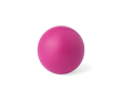Glanzende stressbal van PU-schuim in diverse kleuren, personaliseerbaar kleur fuchsia