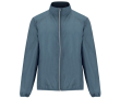 Windjack met ritsen en reflecterende details 70 g/m² - Roly Direct kleur grijsachtig blauw