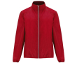 Windjack met ritsen en reflecterende details 70 g/m² - Roly Direct kleur rood