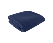 Deken van gerecycled polyester gemaakt in de EU 110 x 150 cm 290 g/m² kleur blauw