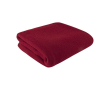 Deken van gerecycled polyester gemaakt in de EU 110 x 150 cm 290 g/m² kleur rood