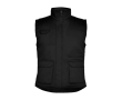 Werkvest van polyester en katoen 200 g/m² Roly Almanzor kleur zwart