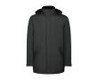 Waterdichte parka van polyester 400 g/m² Roly Direct America kleur taupe grijs