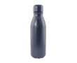 Gekleurde gerecyclede aluminium fles met dop 550ml kleur marineblauw
