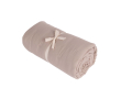 Zachte deken gevuld met polyester 120 x 160 cm 90 g/m² kleur beige