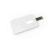 Custom made ultradunne USB Card, gemaakt in Europa kleur wit