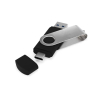 Custom made metale USB met Type C connector, gemaakt in Europa kleur zwart