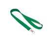 Bedrukte keycords van 15, 20 of 25 mm gerecycled plastic RPET kleur groene fles