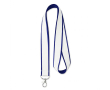 Lanyard met satijnlaag voor Double Sublim full colour bedrukking kleur ultramarijn blauw