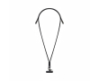 Custom made verstelbare lanyard met Type C oplaadkabel voor mobiel kleur zwart
