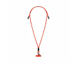 Custom made verstelbare lanyard met Type C oplaadkabel voor mobiel kleur rood