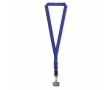 Custom made verstelbare geweven telefoon-schouderband kleur electrisch blauw