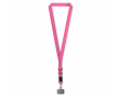 Custom made verstelbare geweven telefoon-schouderband kleur fuchsia