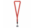 Custom made verstelbare geweven telefoon-schouderband kleur donkerrood