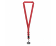 Custom made verstelbare geweven telefoon-schouderband kleur granaat