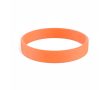 Voordelige siliconen armband 12 mm kleur oranje