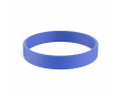 Voordelige siliconen armband 12 mm kleur electrisch blauw