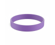 Voordelige siliconen armband 12 mm kleur paars