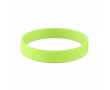 Voordelige siliconen armband 12 mm kleur limoen groen