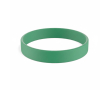 Voordelige siliconen armband 12 mm kleur donkergroen