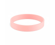 Voordelige siliconen armband 12 mm kleur koraal