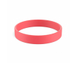 Voordelige siliconen armband 12 mm kleur granaat