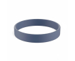 Voordelige siliconen armband 12 mm kleur ultramarijn blauw