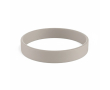 Voordelige siliconen armband 12 mm kleur taupe grijs