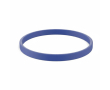 Custom made siliconen polsband voor evenementen, personaliseerbaar kleur electrisch blauw