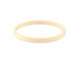 Custom made siliconen polsband voor evenementen, personaliseerbaar kleur naturel