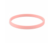 Custom made siliconen polsband voor evenementen, personaliseerbaar kleur koraal