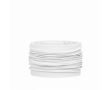 Custom made multifunctionele polyester nekwarmers kleur wit