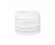 Custom nekwarmer van RPET, multifunctioneel kleur wit