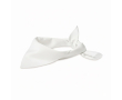 Multifunctionele nekwarmer van polycotton, personaliseerbaar kleur wit
