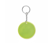 Ronde veiligheidssleutelhanger van reflecterend materiaal, ontwerpen kleur neon geel