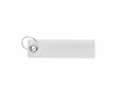 Rechthoekige veiligheidssleutelhanger reflecterend, te bedrukken kleur zilver