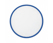 Opvouwbare frisbee met gekleurde rand, 100% te personaliseren kleur blauw