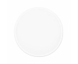 Opvouwbare frisbee met gekleurde rand, 100% te personaliseren kleur wit